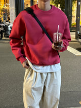 コットンワンタックバンドウエストワイドパンツ / Cotton One Tuck Banded Waist Wide Pants (7 colors)