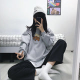 Fakebear Sweatshirt - gray (6636646432886)