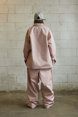 ロゴカラーコットンベーシックジャケット/BSR2223FWJK064 LOGO COLLAR COTTON BASIC JACKET INDYPINK