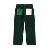 インシジョンカラーウェイスウェットパンツ / incision colourway sweat pants - GREEN