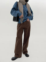 RajVネックニット/Raj V-neck Knit (6color)