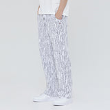 レインカーモスウェットパンツ / RAIN CAMO SWEAT PANTS_LIGHT GREY