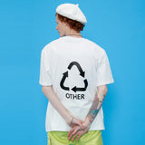 OTHER-Logo T-shirt [White] (6592449314934)