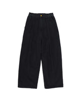 フェードピンタックワイドデニムパンツ / fade Pintuck Wide Denim Pants (2color)