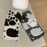 Shawdow Cat Black Acrylic Smart Tok