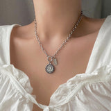 ペソコイン2ウェイネックレス/ezs Peso Coin Two Way Necklace