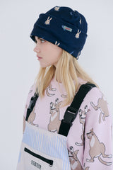 パットジャージビーニー / BSR2223FWBN061 BR PAT JERSEY BEANIE NAVY