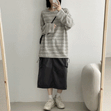 リミックスラインロングスリーブTシャツ/Remix Line Long Sleeve Tee