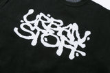 Graffiti Logo Jacquard Knit (Black)