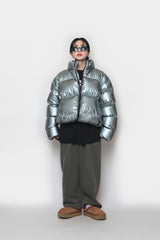 [UNISEX] メタルパッテッドジャンパー