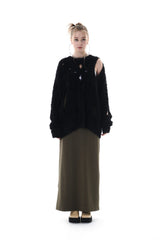 ステッチマキシスカート/STITCH MAXI SKIRT