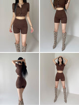 Jetty Soft V-Neck Two Piece Set