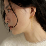 ホリロングリボンピアス