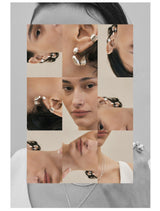 Bubble Earring (Silver)