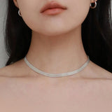 シルバーファブーネックレス / silver fabou necklace (silver925)