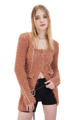 ラインニットカーディガン / LINE KNIT CARDIGAN