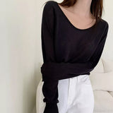 Linen thin knit  - knt