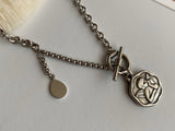 エンジェル2ウェイトグルバーネックレス/jh Angel Two Way Toggle Bar Necklace
