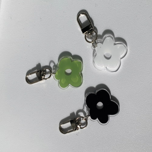 フラワーフォーMキーリング / Flower for M key ring