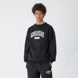 GRISH SIGNATURE LOGO SWEATSHIRTS BLACK (6612834353270)