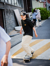 バギーコットンパンツ/MBSRCOPT131 MID90 BAGGY COTTON PANTS BEIGE