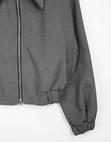 セサミカラージャンパー/Sesame collar jumper (2color)
