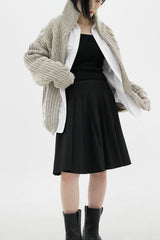 フレンチプリーツミディスカート / French Pleated Midi Skirt (3color)