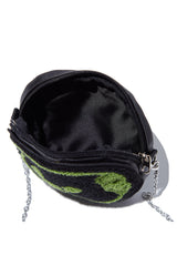 T.D BEAR Mini Pouch_Black (6684776628342)