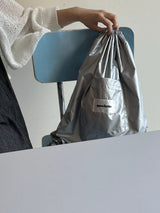 ppocketto silver string bag