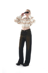 モヘアチェックシャツ/MOHAIR CHECK SHIRT