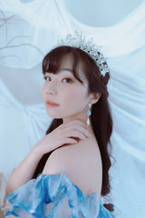 アフロディテシリーズ - ザ ローズガーデンピアス / Aphrodite Series - The Rose Garden Piercing (Light Blue ver.)