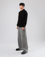 Vカラーメッシュニット/V collar mesh knit 5color
