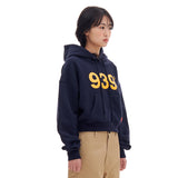 939ロゴクロップフード / 939 LOGO CROP HOOD (NAVY)