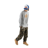 インナーピーストラッカーキャップ / INNER PEACE TRUCKER CAP MSHAC002-BL