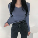 フリースドスクープネックトップ / Fleeced Scoop Neck Top