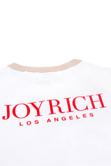"ロックテディ" リンガーT / "Rock teddy" ringer T-shirt (2624804061302)