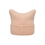 VA Label Square Beanie / Beige