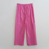 フリーサイズカーゴパンツ / FREE SIZE CARGO PANTS (PINK)