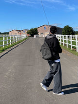 ルアワンタックワイドデニムパンツ/LUR ONETUCK WIDE DENIM PANTS(2COLOR)