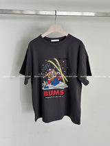 Ski dog short-sleeved T-shirt
