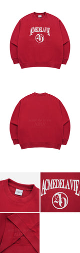 [24SS] AE LOGO SYMBOL SWEATSHIRT RED
