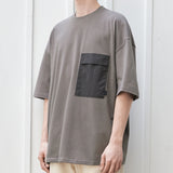 コントラストポケットTシャツ/Contrast Pocket Short-Sleeve T49 Boston Khaki (6566888734838)