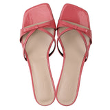 Y.01 Jane Candy Kitten Mules / YY20S-S44 / Coral Pink (6550173646966)