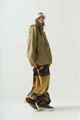 コージーフーデッドアノラックジャケット/BSR2223FWJK083 COZY HOODED ANORAK JACKET KHAKI
