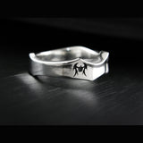 デステニーリングレットシルバーリング / Destiny Ringlet silver ring (4595749191798)