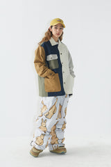 ロゴカラーコットンベーシックジャケット/BSR2223FWJK066 LOGO COLLAR COTTON BASIC JACKET MIX