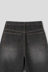 EN Slave Double Nee Denim Pants (2 colors)