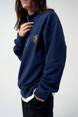 ハーフジップスウェットシャツ / Half-Zip Sweatshirt_Oatmeal