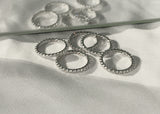 1MM プロング セッティング テニス リング / 1MM Prong Setting Tennis Ring (silver)