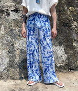 プリントプリーツパンツ / [Made] Printed Pleats Pants (2 colors)